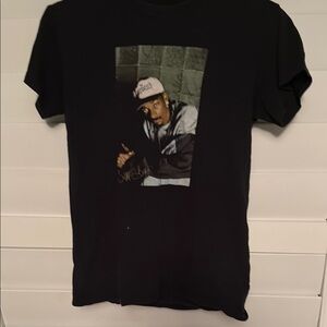 Black Snoopdog Graphic T-Shirt